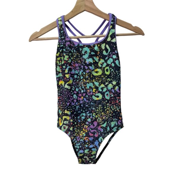 Speedo One Piece Swimsuit sz 10 - Picture 1 of 8